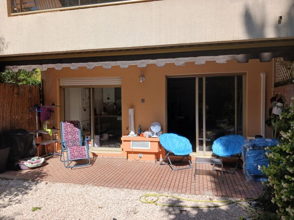 Rez-De-Jardin Grand Studio Cros-de-Cagnes Exterior foto